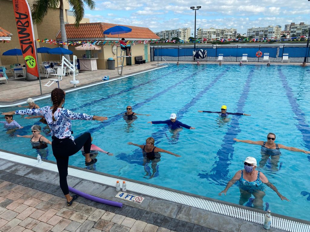 Spotlight: Christa Fairbrother - Aqua Yoga