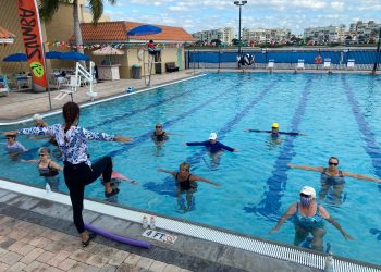 Spotlight: Christa Fairbrother – Aqua Yoga